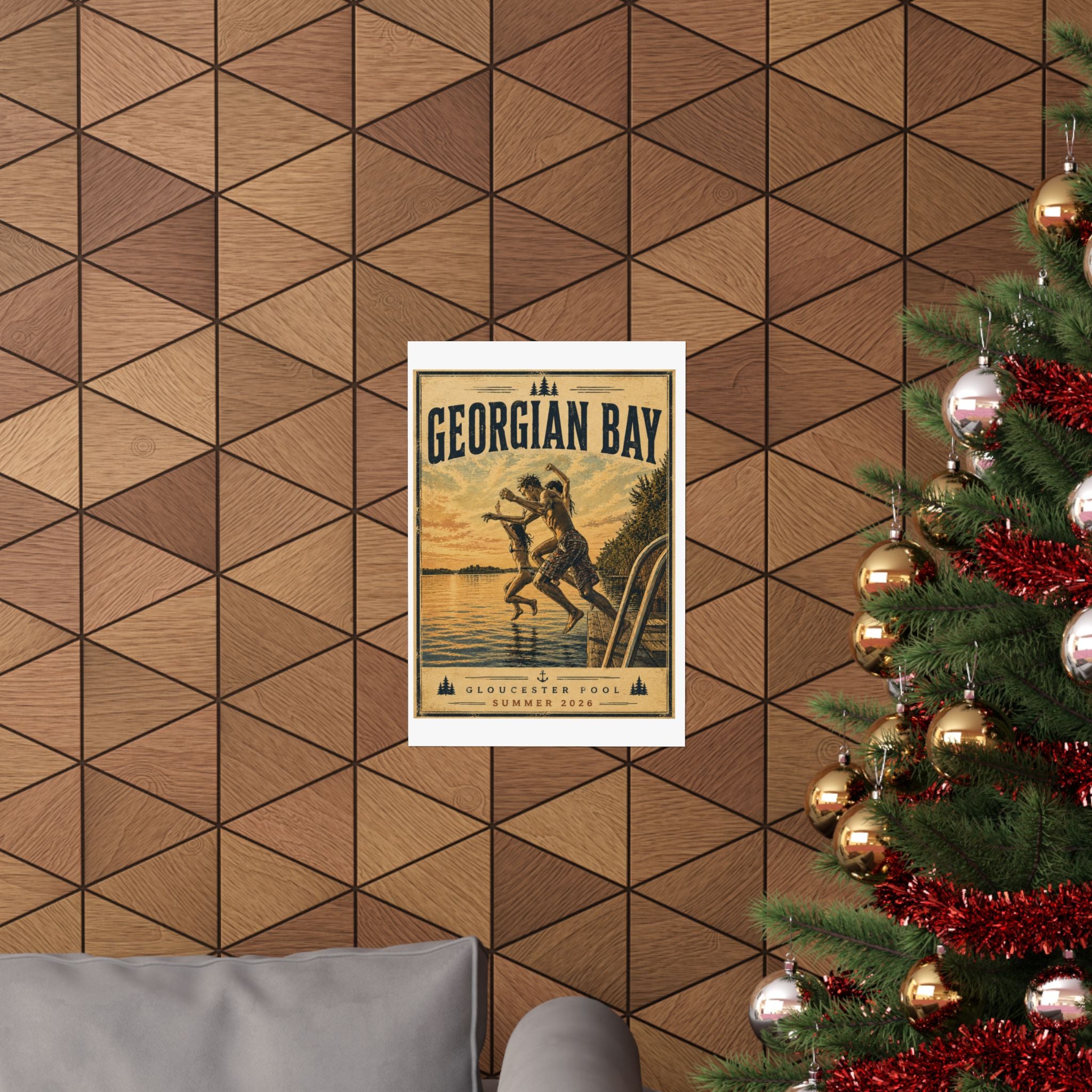 Custom Vintage Collective -Style Matte Poster