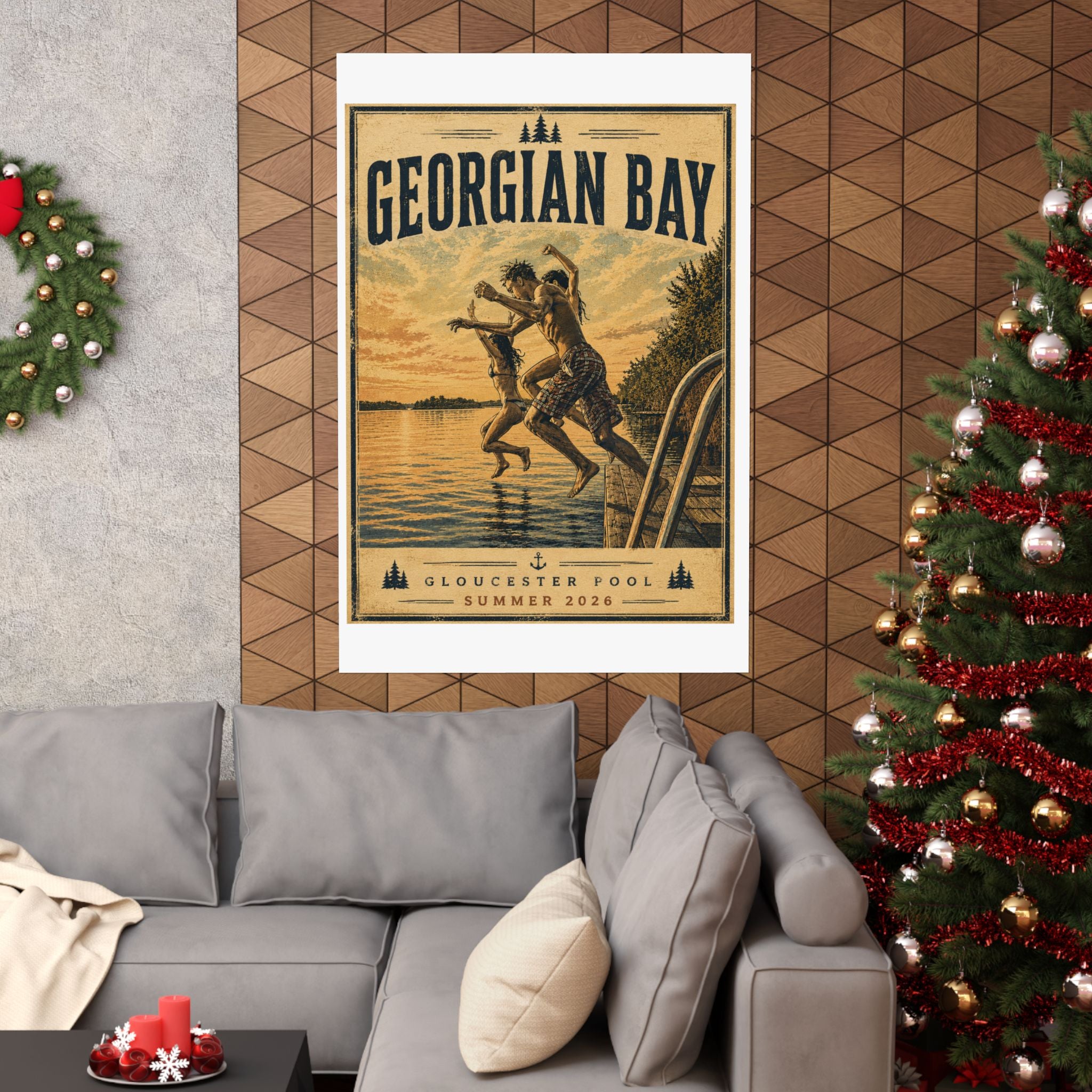 Custom Vintage Collective -Style Matte Poster