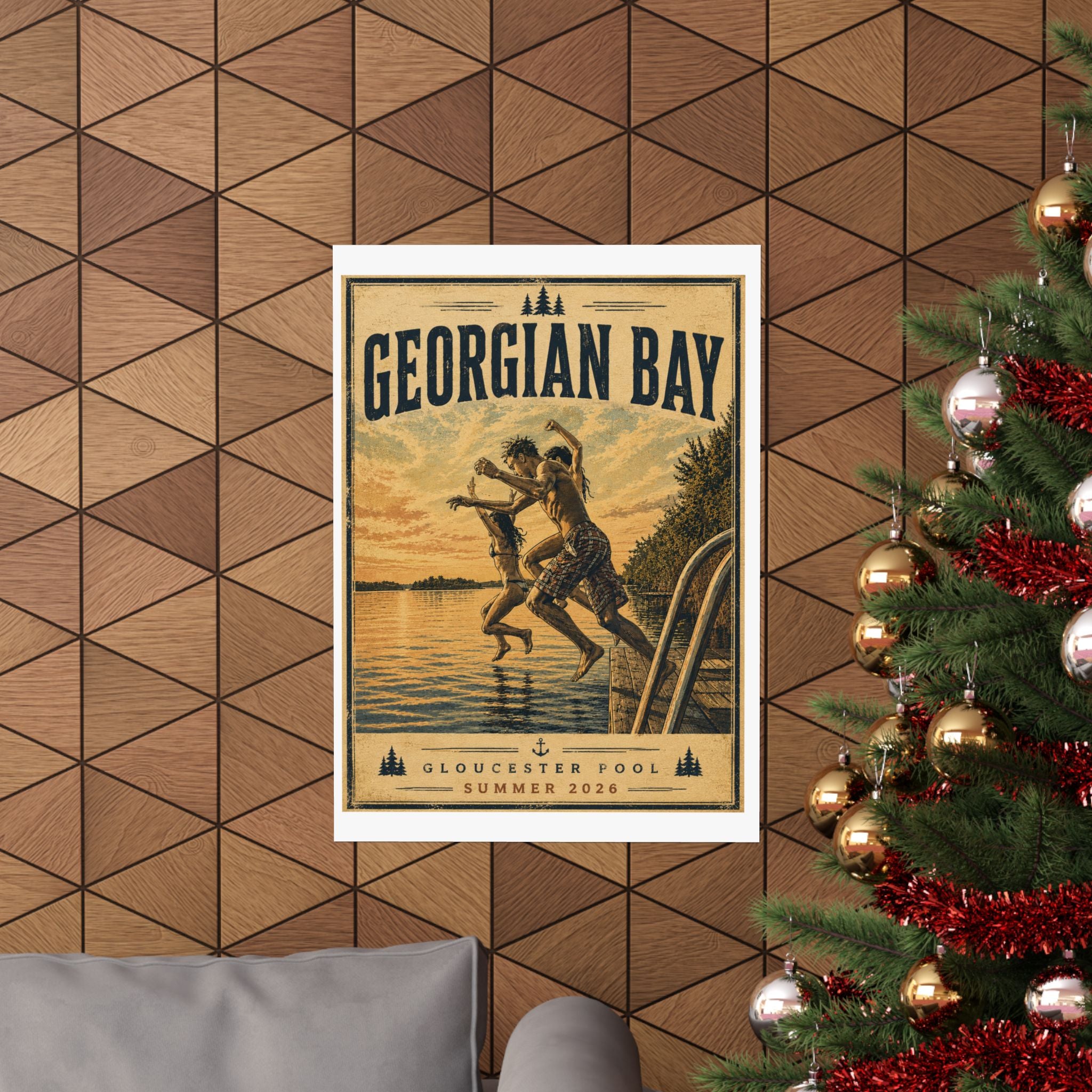 Custom Vintage Collective -Style Matte Poster