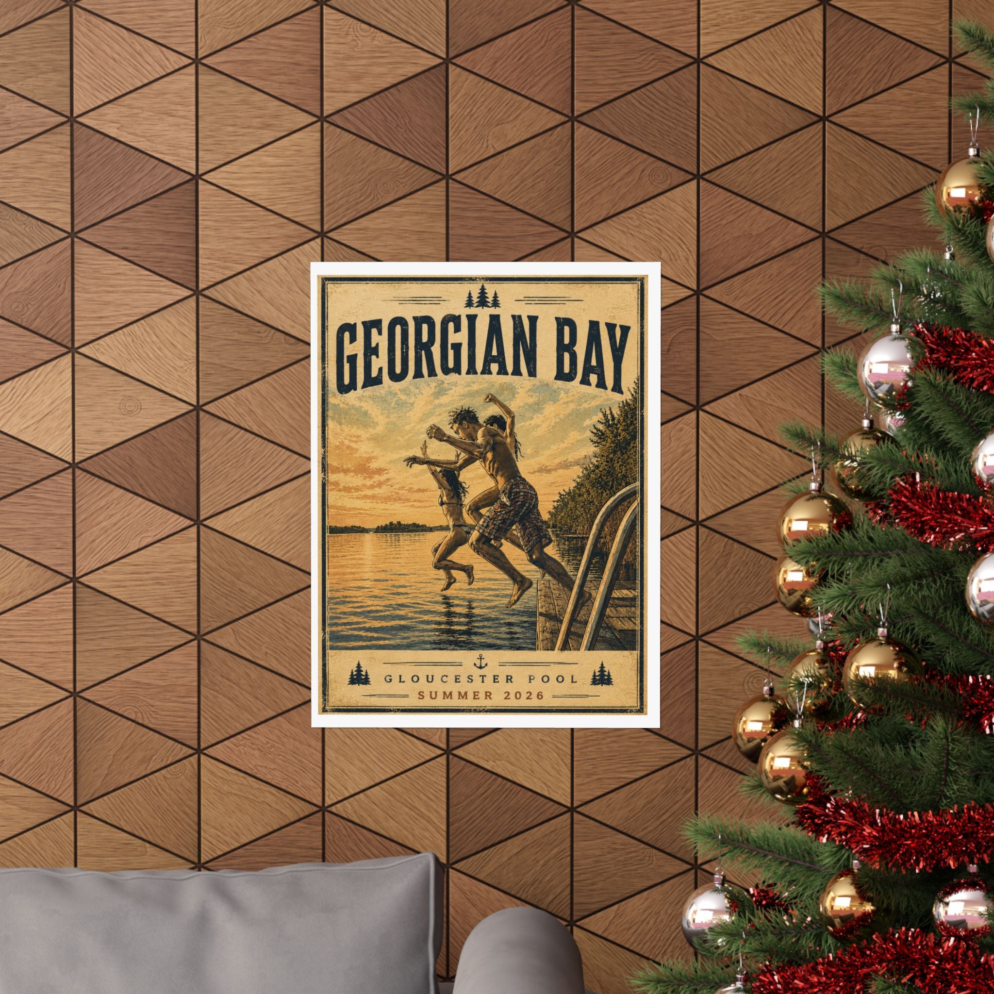 Custom Vintage Collective -Style Matte Poster