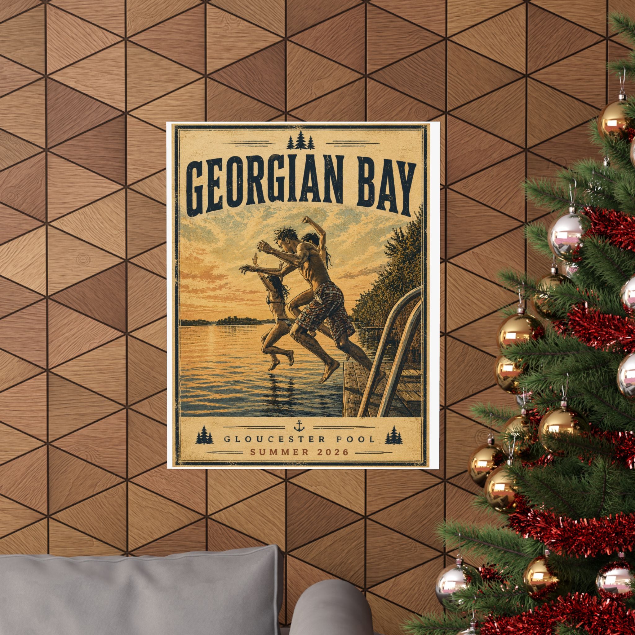 Custom Vintage Collective -Style Matte Poster