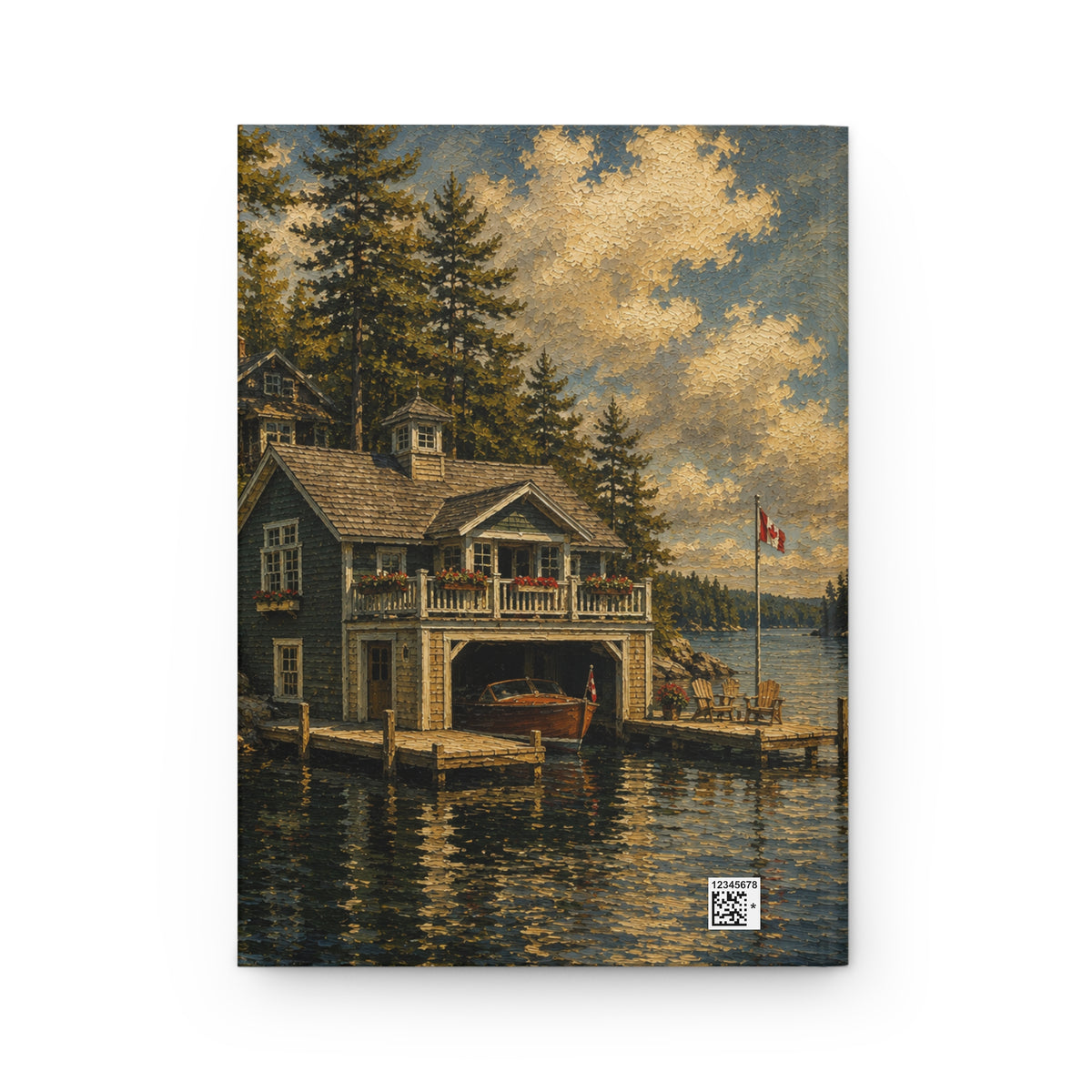 Custom Cottage Hardcover Journal